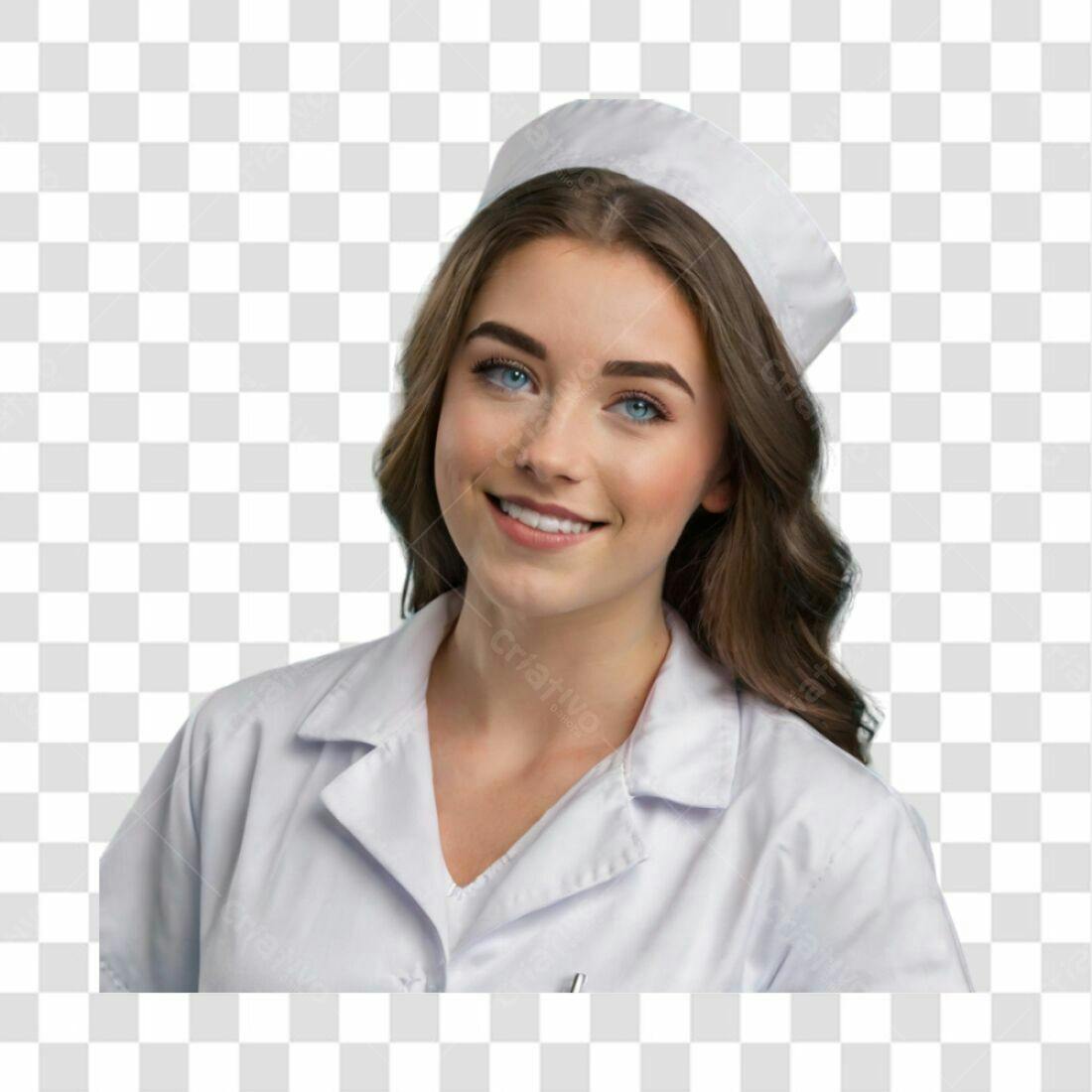 Imagem PNG Enfermeira com fundo transparente