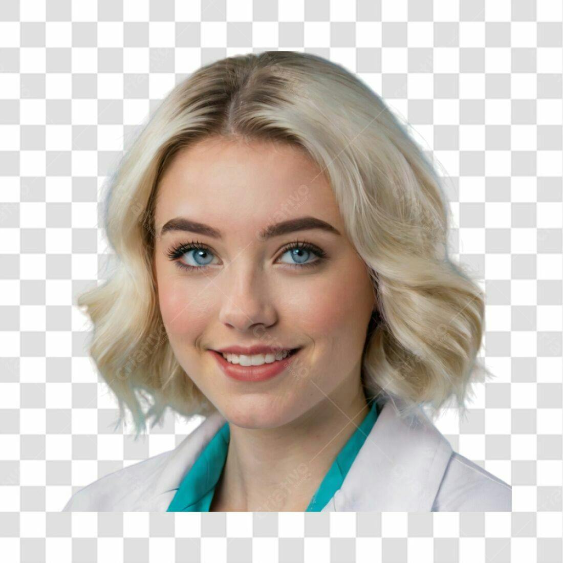 Imagem médica profissional PNG com fundo transparente