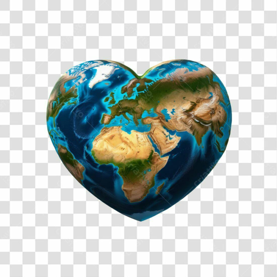 Icone Dia da Terra PNG com fundo transparente