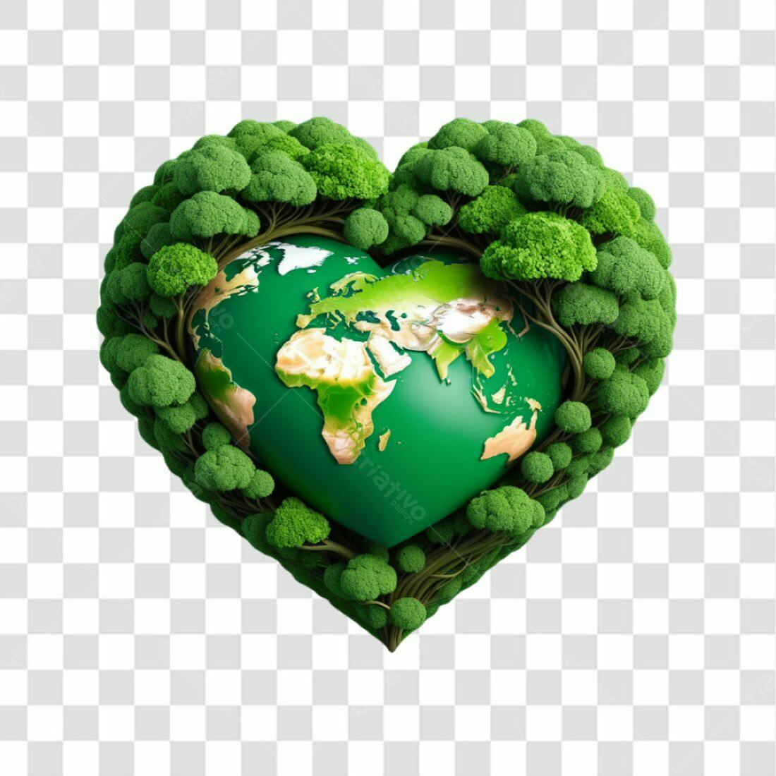 Icone Dia da Terra PNG com fundo transparente
