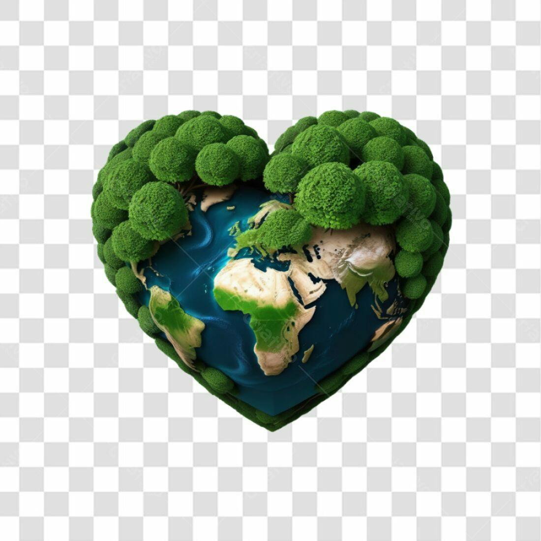 Icone Dia da Terra PNG com fundo transparente