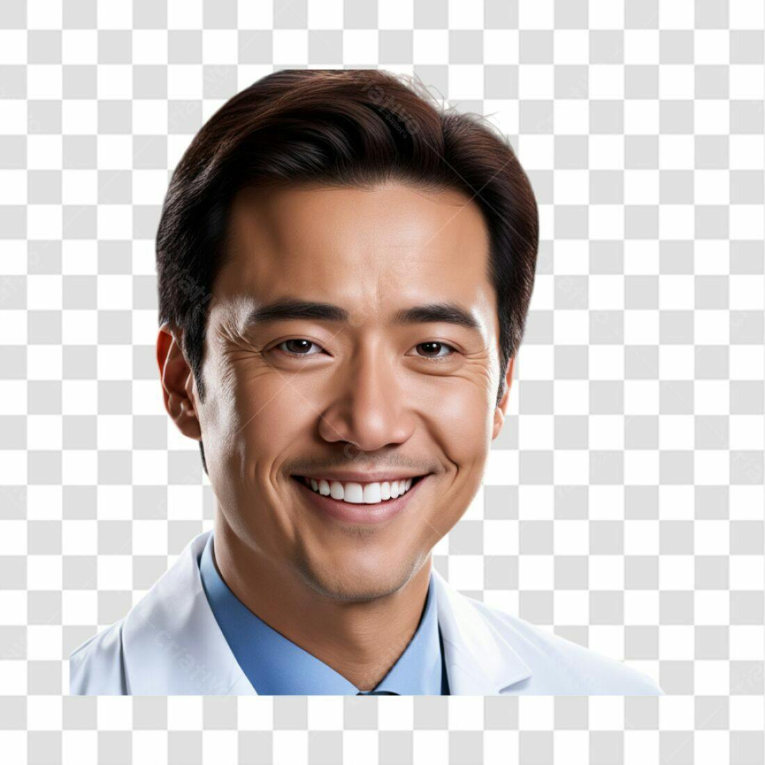Imagem Médico Sorrindo PNG com fundo transparente
