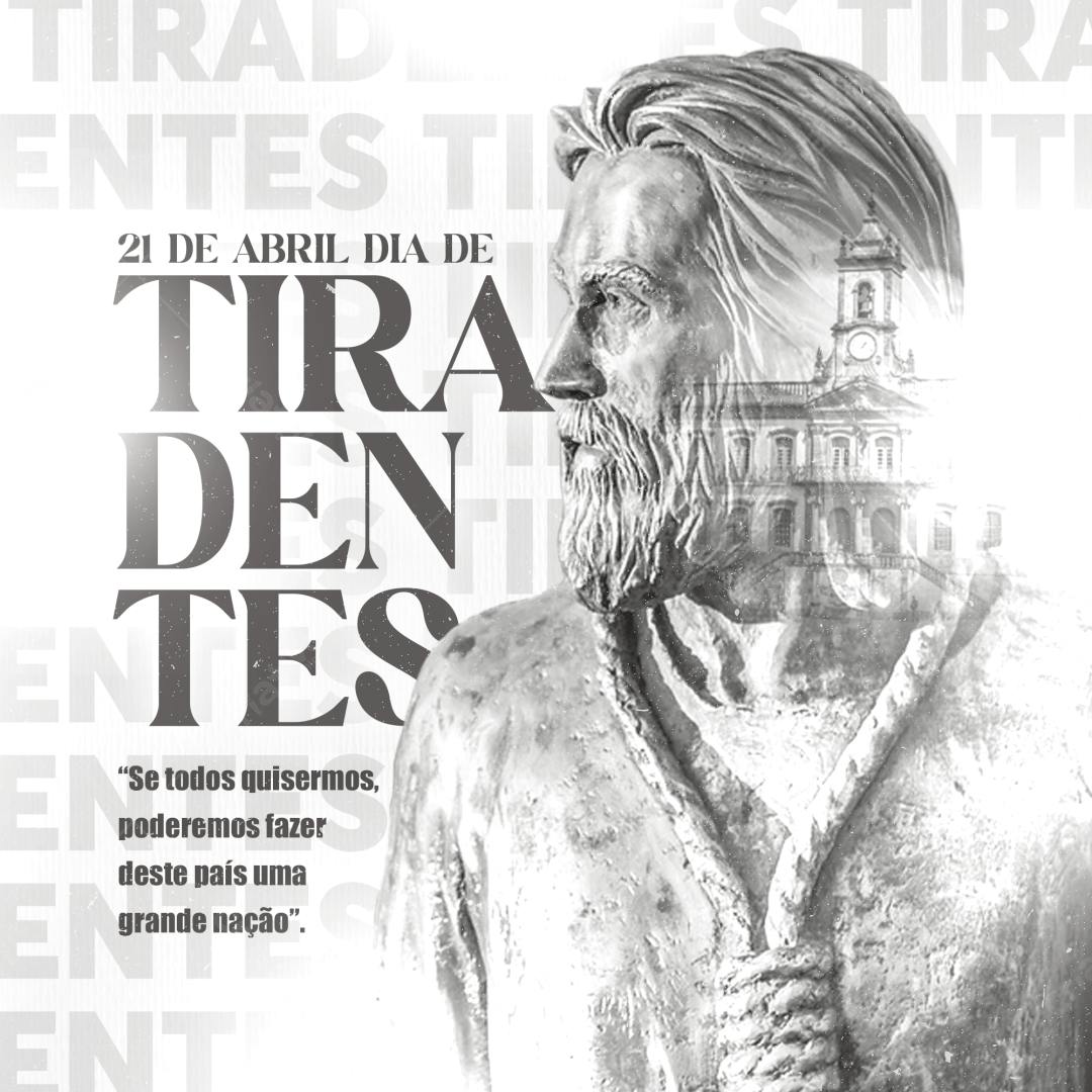 Flyer Dia de Tiradentes PSD Editável