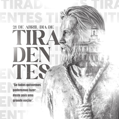Flyer Dia de Tiradentes PSD Editável