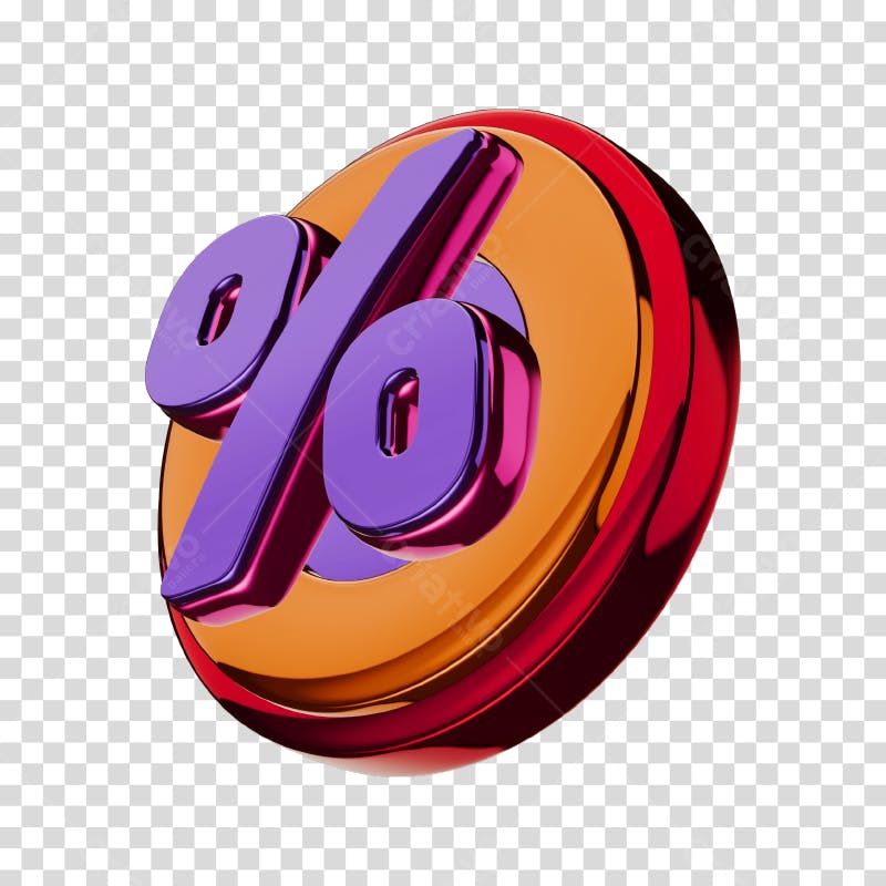 Icone Desconto com fundo transparente PNG