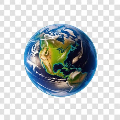 Planeta Terra Png Transparente (2)