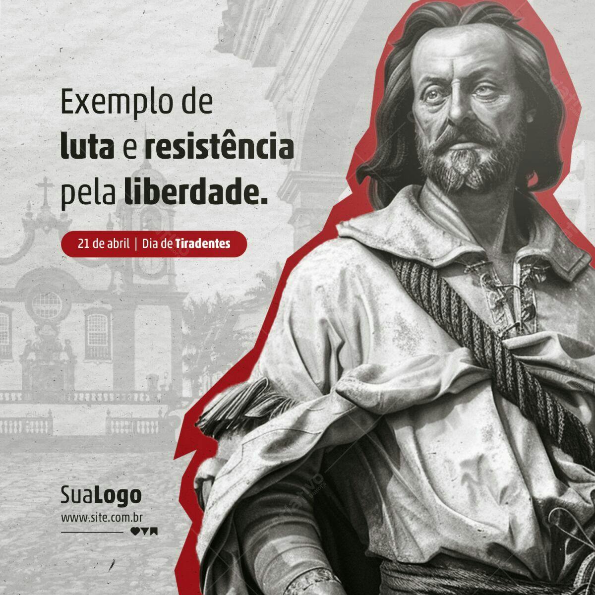 Imagem para Dia de Tiradentes PSD Editável