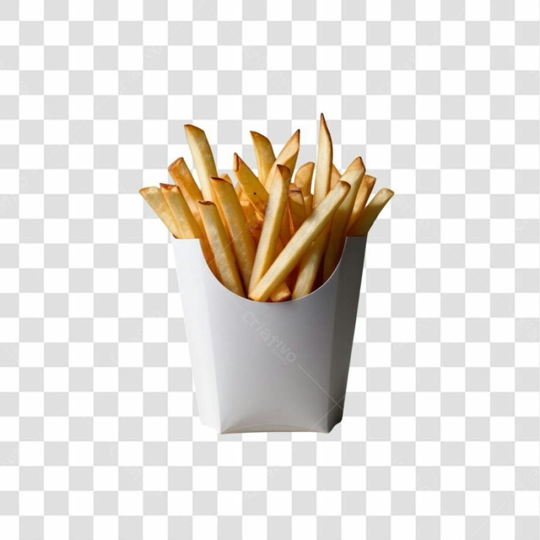 Icone Batata Frita PNG com fundo transparente