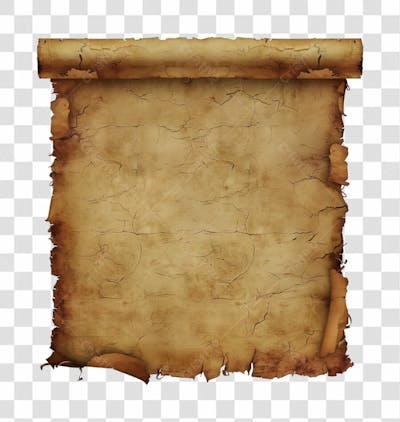 PERGAMINHO ANTIGO | IMAGEM SEM FUNDO | PNG