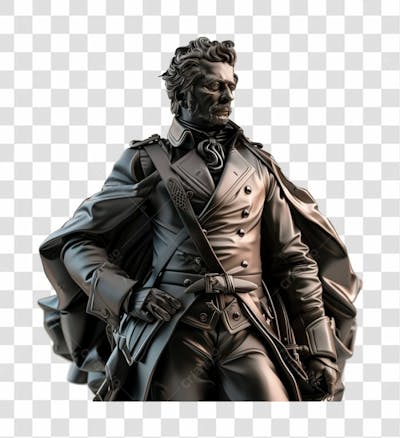 ESTÁTUA DE TIRADENTES | IMAGEM SEM FUNDO | PNG