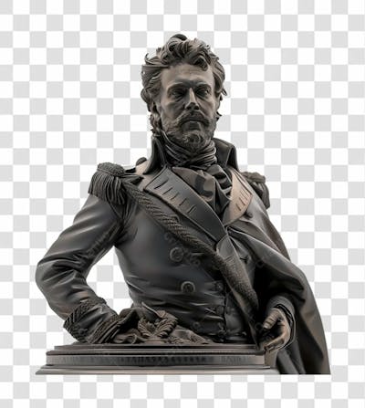 ESTÁTUA DE TIRADENTES | IMAGEM SEM FUNDO | PNG
