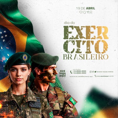 19 DE ABRIL DIA DO EXERCITO BRASILEIRO