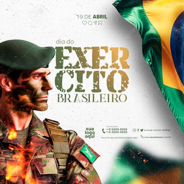 19 de abril dia do exercito brasileiro