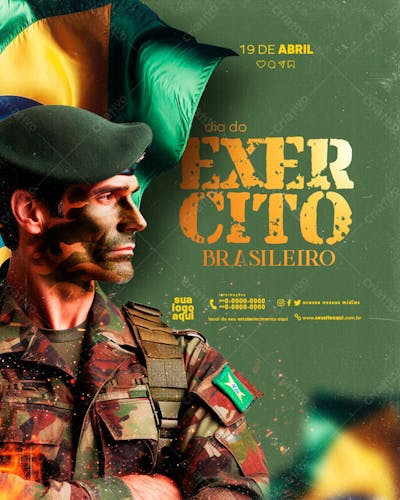 19 DE ABRIL DIA DO EXERCITO BRASILEIRO