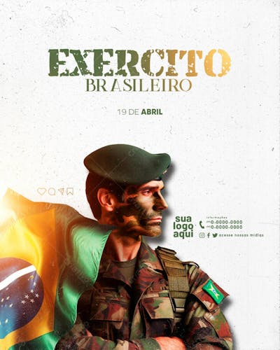 19 DE ABRIL DIA DO EXERCITO BRASILEIRO