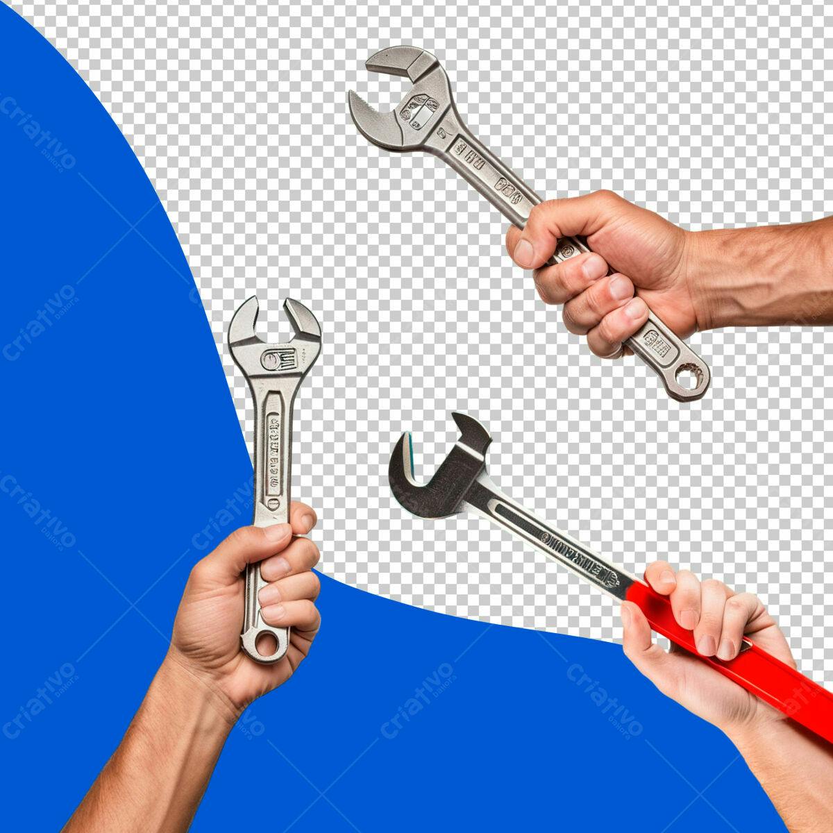 Imagens de Chaves de Fenda e Ajuste PSD Editável