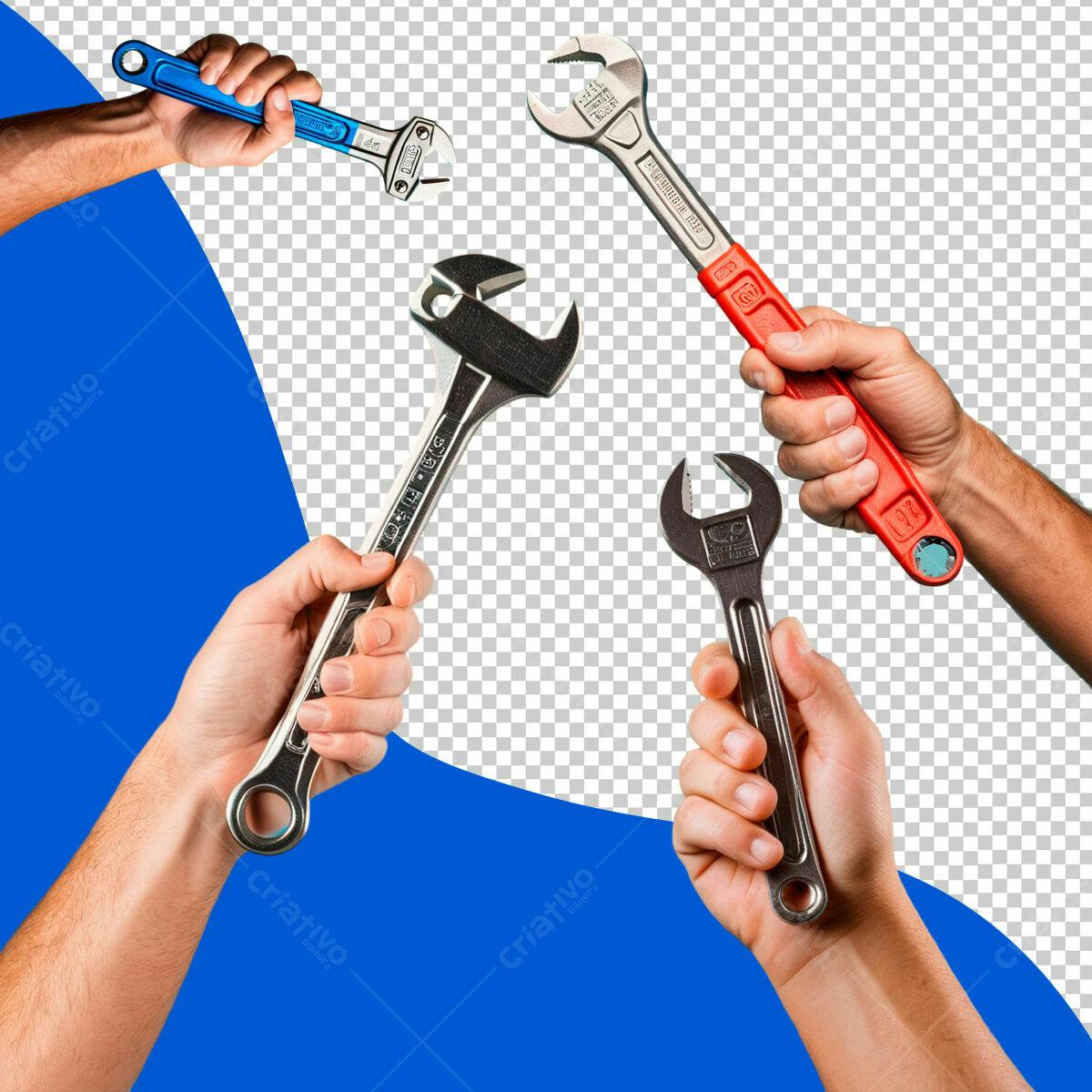 Kit de Chaves de Boca PSD Editável