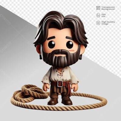 Mascot 3D Tiradentes 1