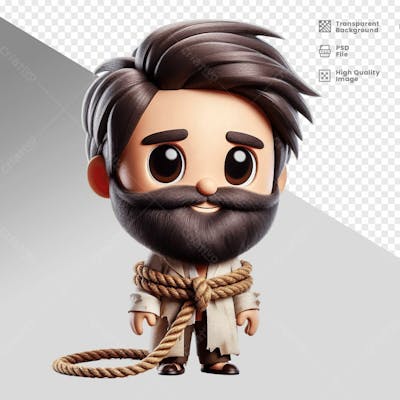 Mascot 3D Tiradentes 2