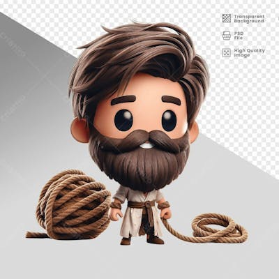 Mascot 3D Tiradentes 6
