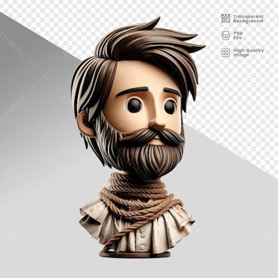 Mascot 3D Tiradentes 11
