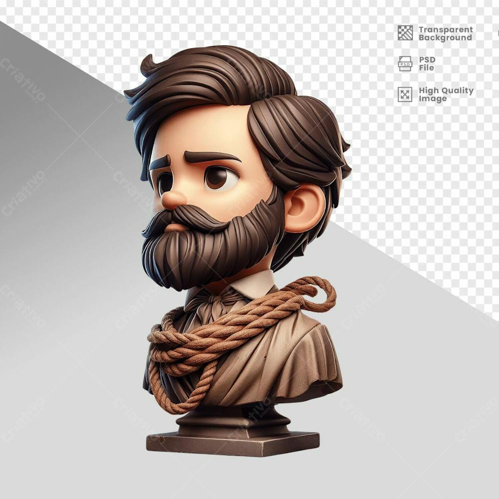 Mascot 3D Tiradentes 14