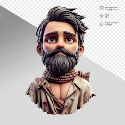Mascot 3D Tiradentes 23