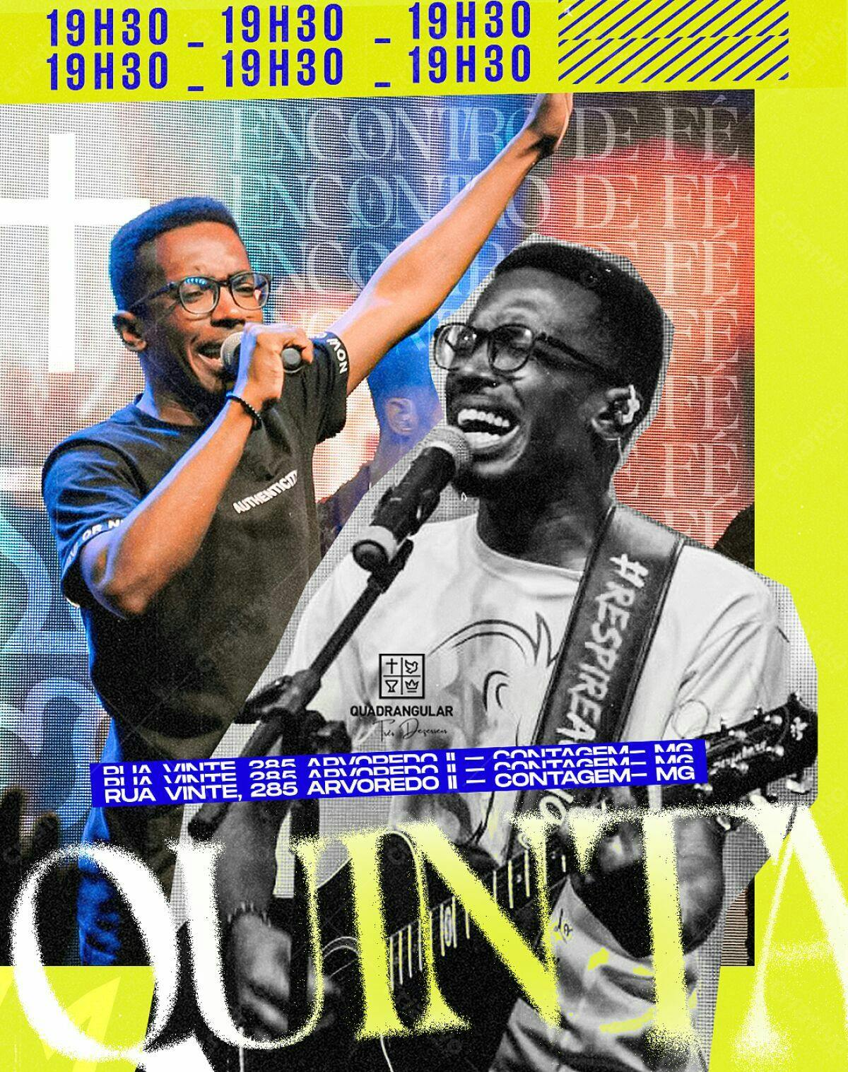 Flyer para Evento Gospel PSD Editável