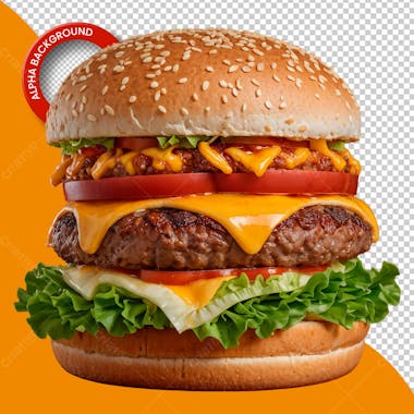 Hamburguer png transparente