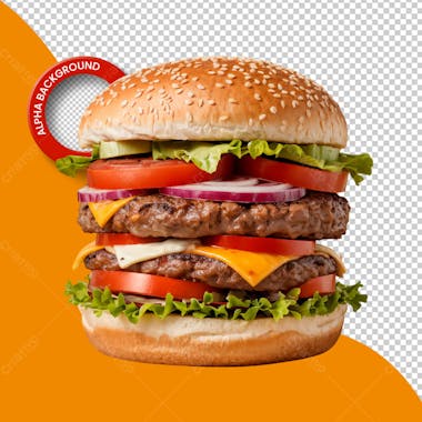 Hamburguer png transparente