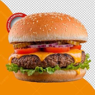 Hamburguer png transparente