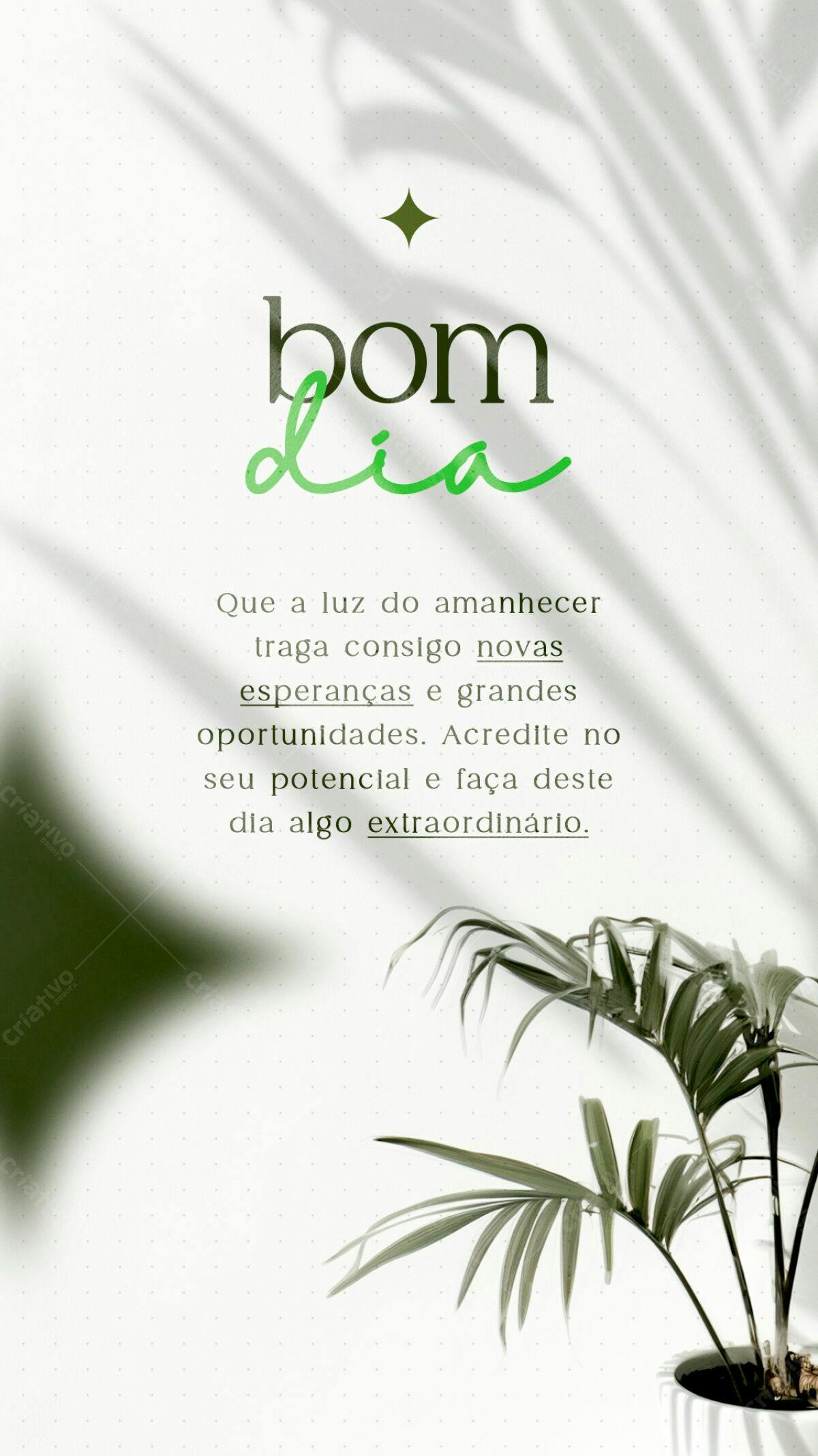 Post para Redes Sociais Bom Dia PSD Editável