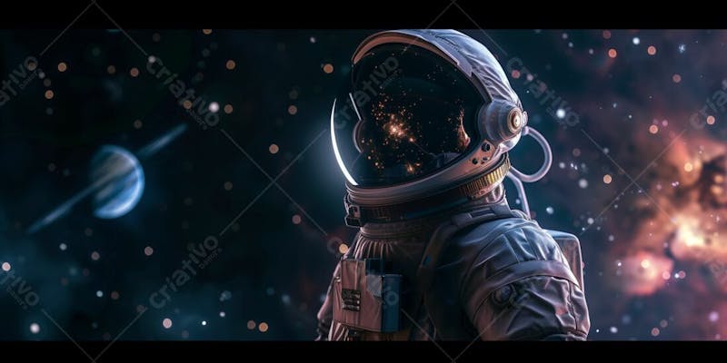 Astronautas na nebulosa de órion ia