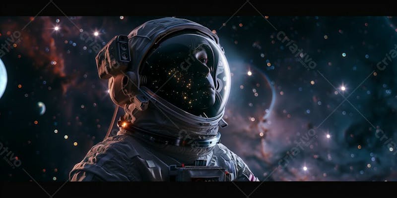 Astronautas na nebulosa de órion ia