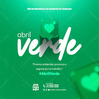 Campanha abril verde