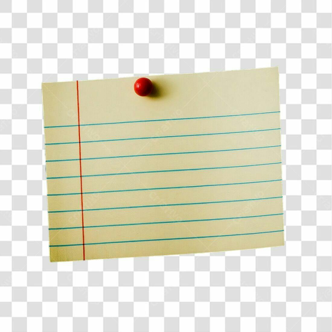 Icone de bloco de notas amarelo PNG com fundo transparente