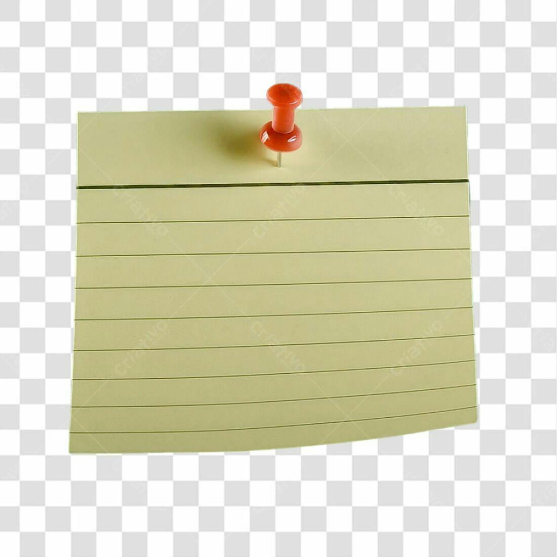 Icone Lembrete Amarelo PNG com fundo transparente