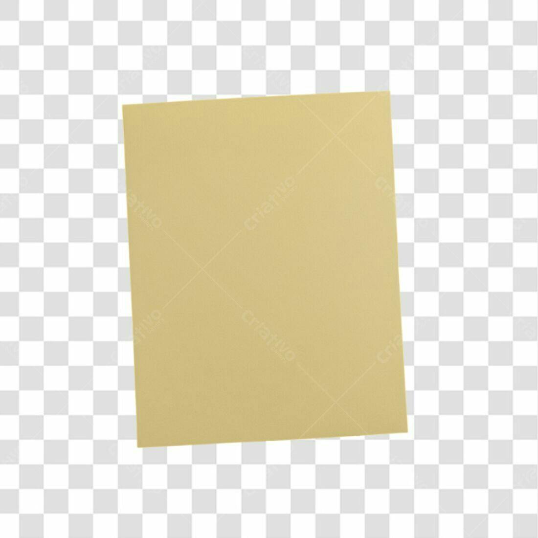 Modelo de Post-it PNG com fundo transparente