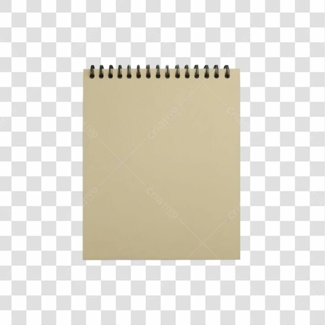 Icone bloco de notas PNG com fundo transparente