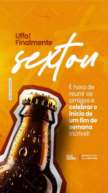 Story bar finalmente sextou