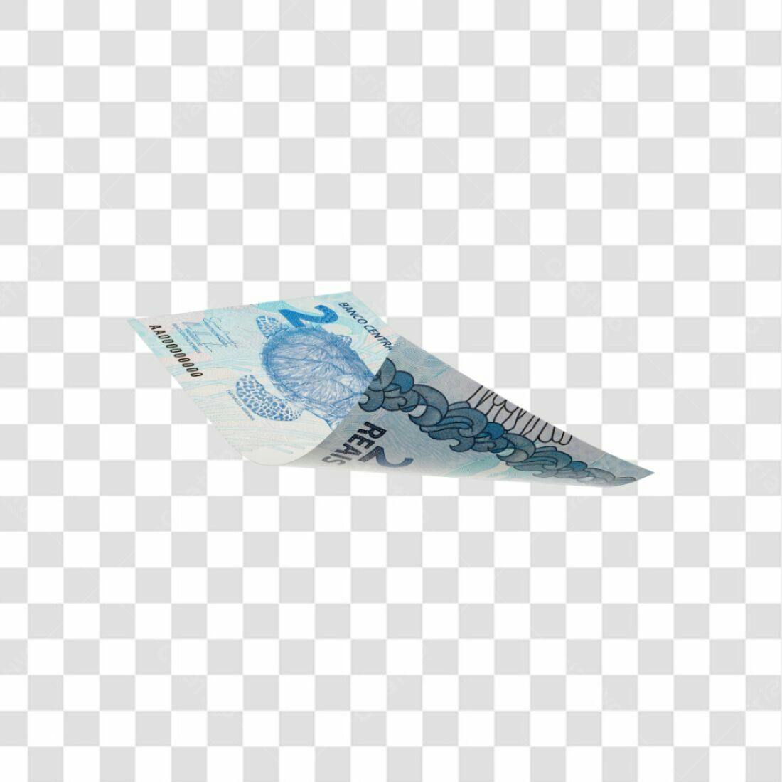 Imagem Nota de 2 Reais PNG com fundo transparente