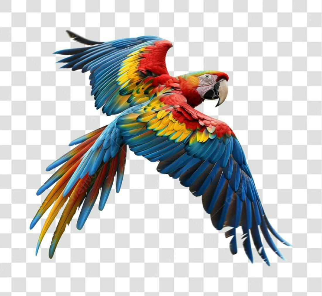 Icone Arara Vermelha PNG com fundo transparente