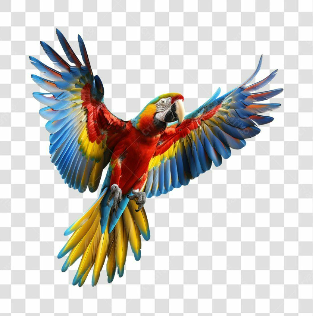 Icone Arara Vermelha PNG com fundo transparente