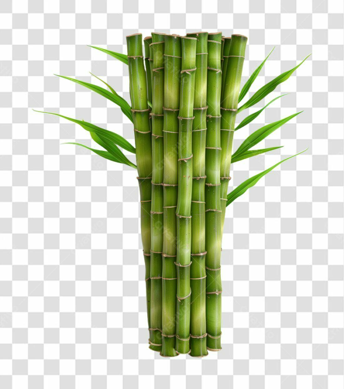 Icone de Bambu PNG com fundo transparente