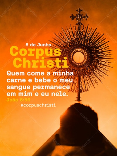 Flyer Corpus Christi PSD Editável