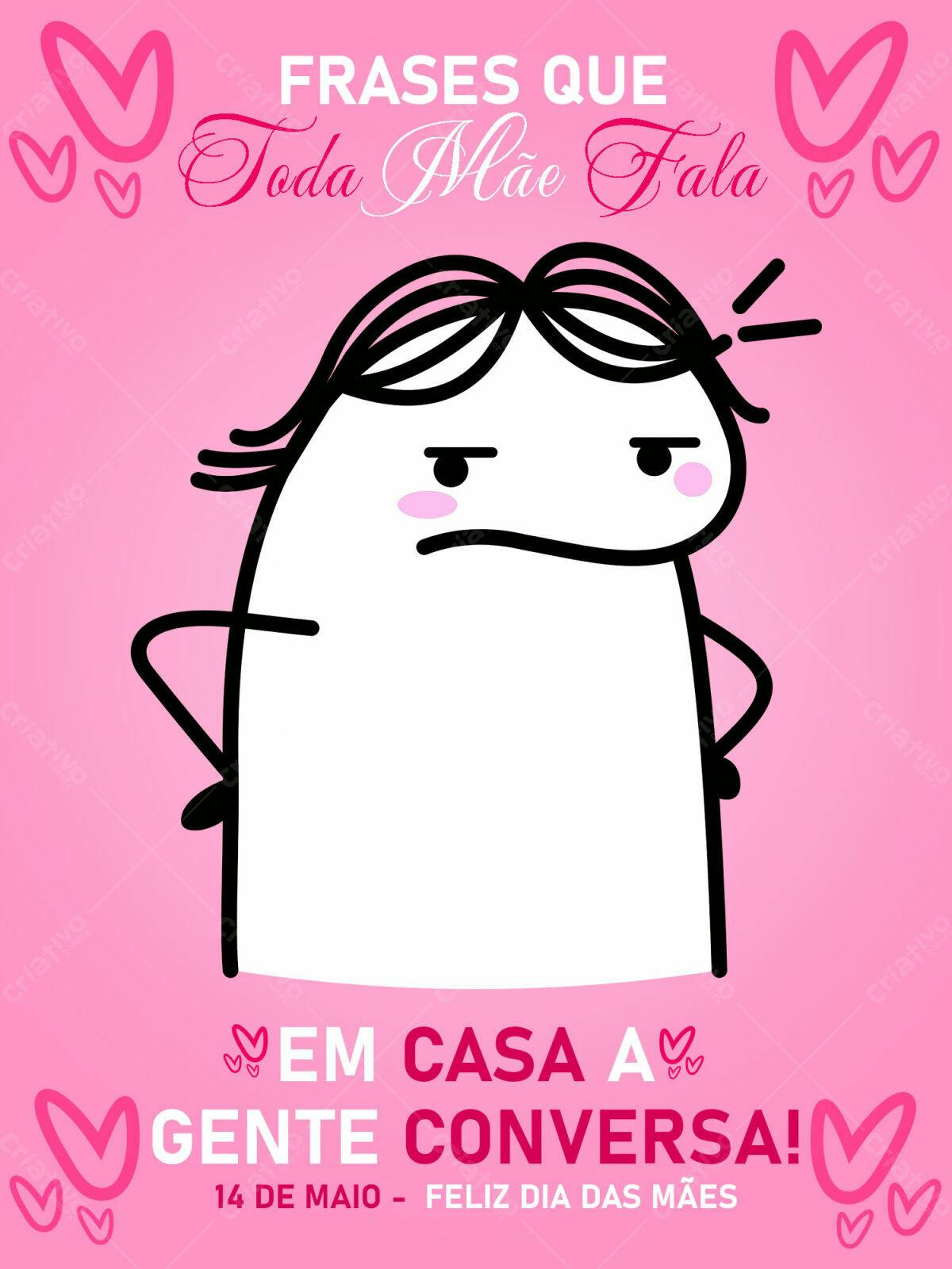 Post para Dia das Mães PSD Editável