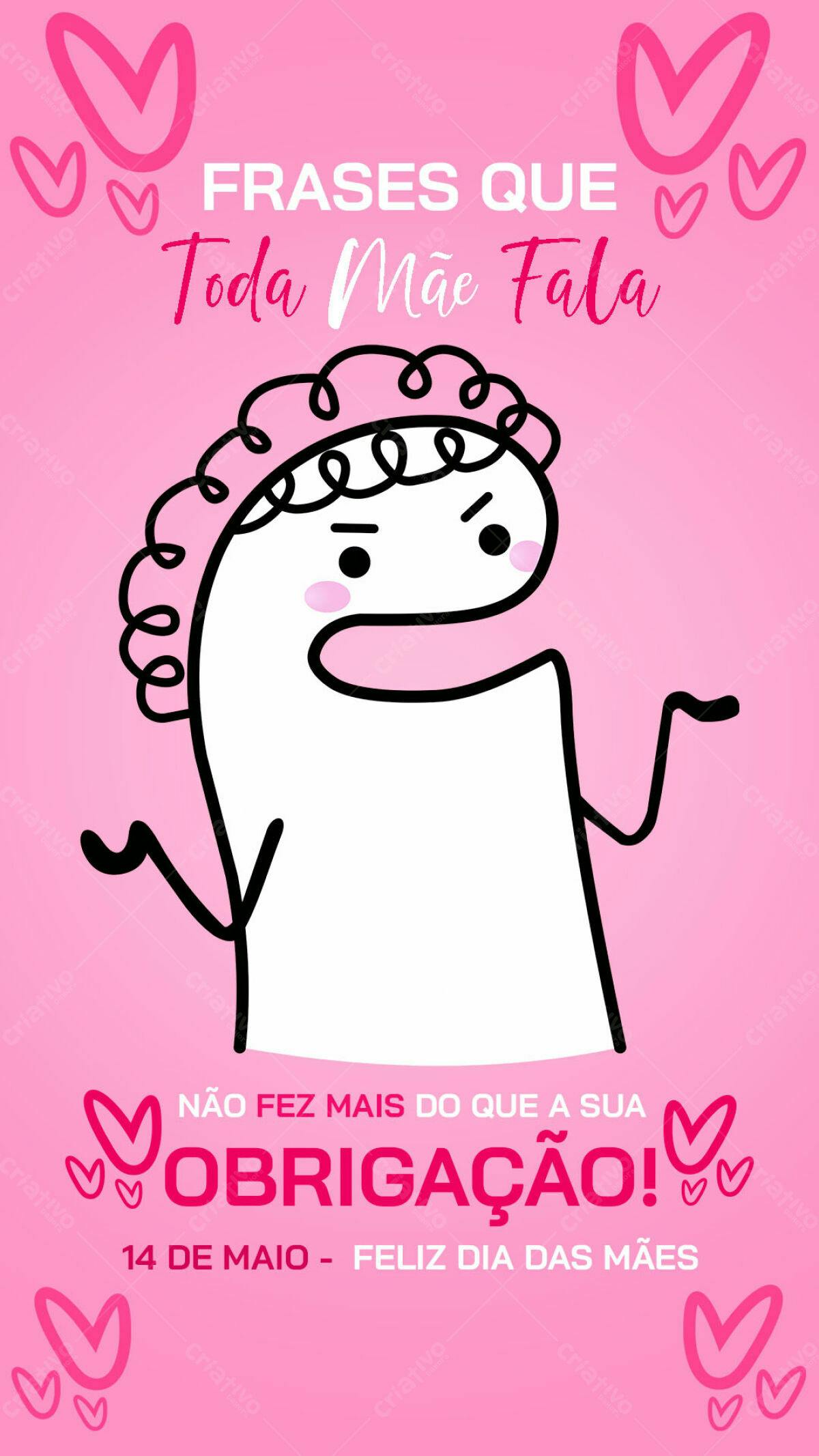 Flyer Dia das Mães PSD Editável