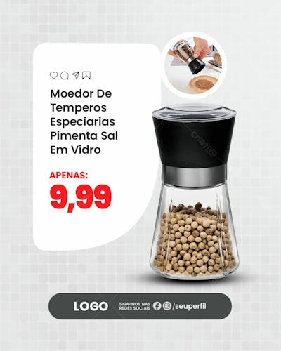 SOCIAL MEDIA - LOJA DE UTILIDADES DE R$ 10,00 