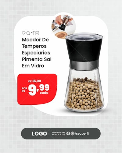 SOCIAL MEDIA - LOJA DE UTILIDADES DE R$ 10,00 