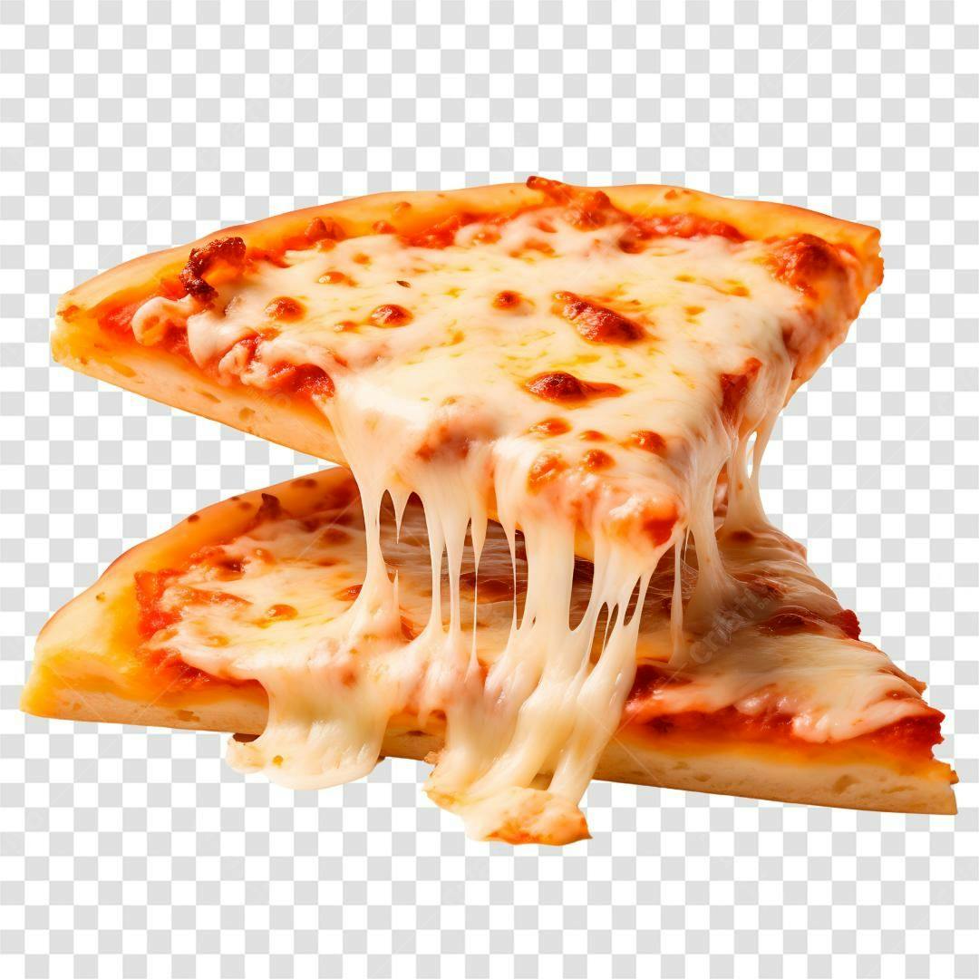 Imagem Pizza Queijo PNG com fundo transparente